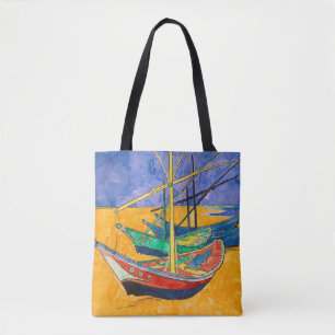 Van Gogh Boote Impressionismus Strand