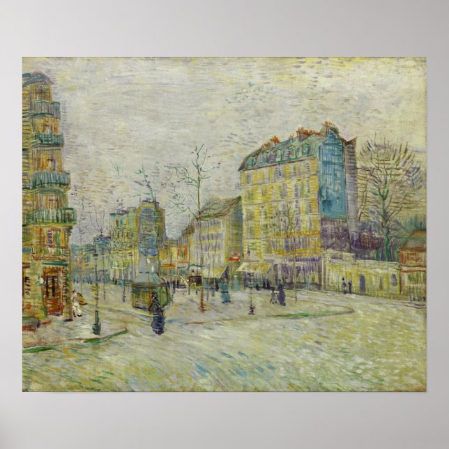 Van Gogh - Boulevard De Clichy Poster (Vorne)