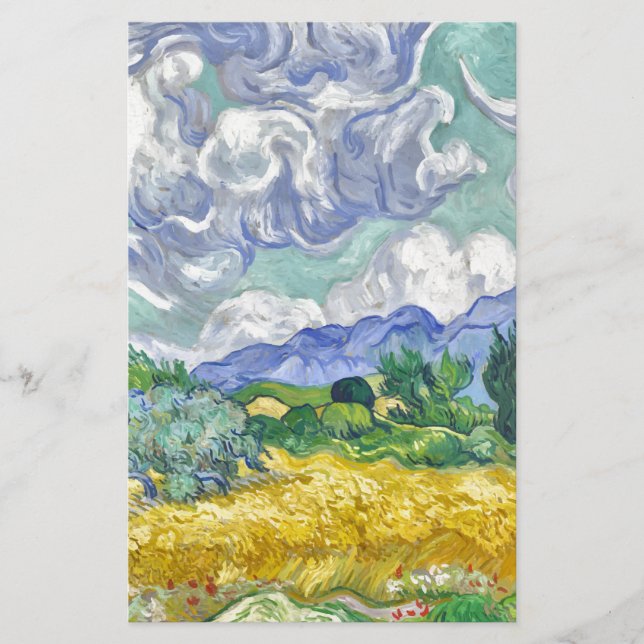 Van Gogh Briefpapier (Vorderseite)