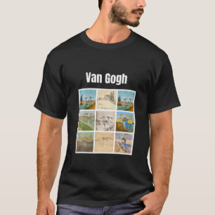 Van Gogh Brücke Kunst Moderne Kunst Vintage Retro T-Shirt