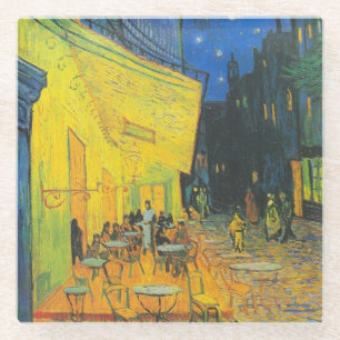 Van Gogh Cafe Terrace French Street Scene Glasuntersetzer