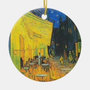 Van Gogh Cafe Terrace French Street Scene Keramik Ornament