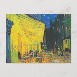 Van Gogh Cafe Terrace French Street Scene Postkarte