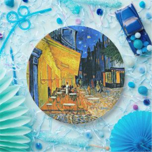 Van Gogh - Cafe Terrace, Pappteller