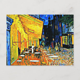 Van Gogh, Cafe Terrace, Place-du-forum, Postkarte