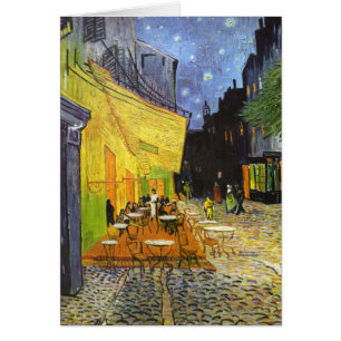 Van Gogh Café Terrasse am Abend