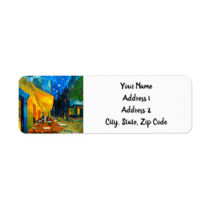 Van Gogh Café Terrasse am Abend