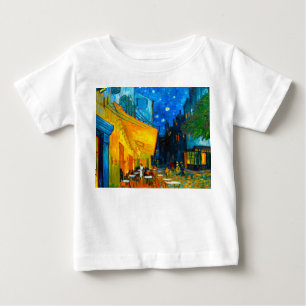 Van Gogh Café Terrasse am Abend Baby T-shirt