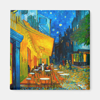 Van Gogh Café Terrasse am Abend Magnet