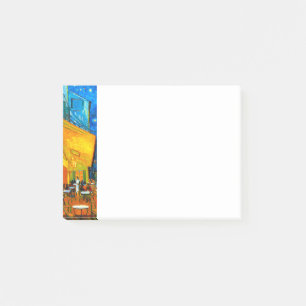 Van Gogh Café Terrasse am Abend Post-it Klebezettel