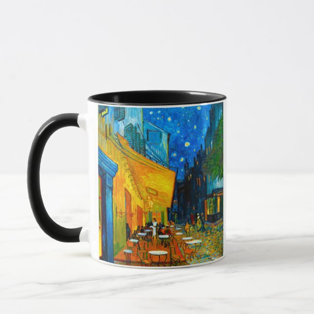 Van Gogh Café Terrasse am Abend Tasse (Links)