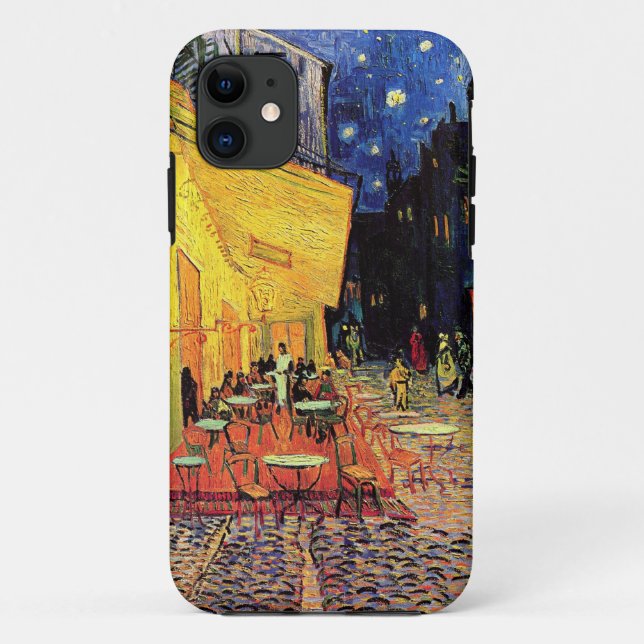 Van Gogh Café-Terrasse bei Nacht Case-Mate iPhone Hülle (Rückseite)