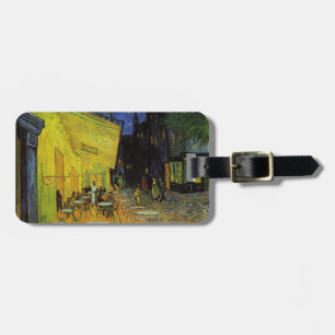 Van Gogh; Cafe Terrasse bei Nacht Gepäckanhänger