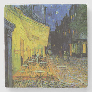 Van Gogh; Cafe Terrasse bei Nacht Steinuntersetzer