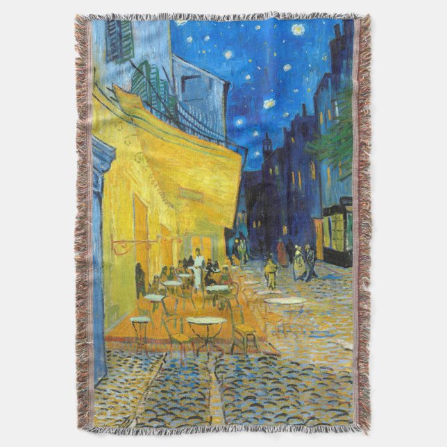 Van Gogh Café-Terrasse Decke (Vorderseite Vertikal)