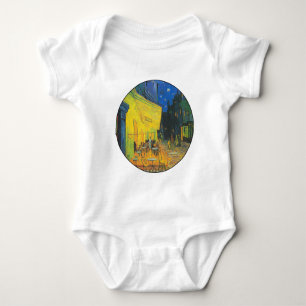 Van Gogh Café-Terrasse Französische Straßenszene Baby Strampler