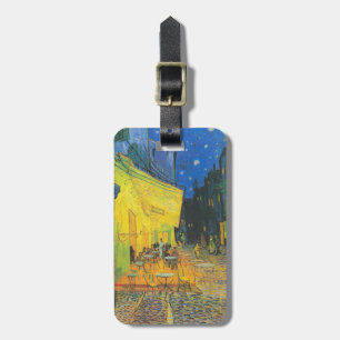 Van Gogh Cafe Terrasse Französische Straßenszene Gepäckanhänger