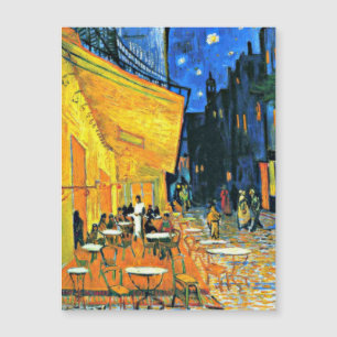 Van Gogh - Cafe Terrasse Magnetkarte