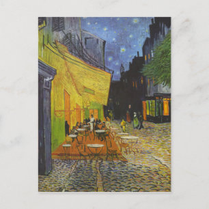 Van Gogh Cafe Terrasse Post-Impressionist Postkarte