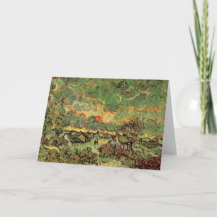 Van Gogh Cottages Zypressen Erinnerung an den Nord Karte