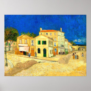 Van Gogh, Das Gelbe Haus, Poster