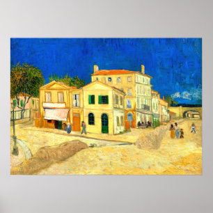 Van Gogh, Das Gelbe Haus, Poster