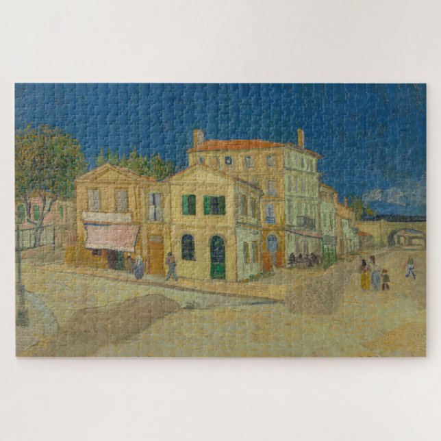 Van Gogh Das Gelbe Haus Puzzle (Horizontal)