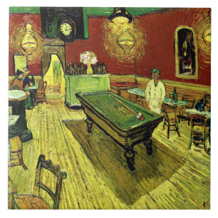 Van Gogh - Das Nachtcafe Fliese
