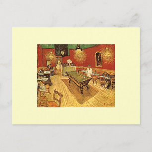 Van Gogh Das Nachtcafe Postkarte