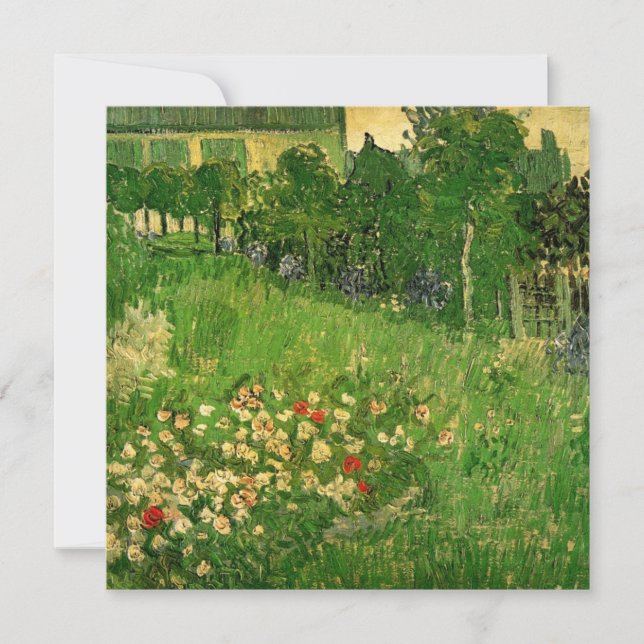 Van Gogh Daubigny's Garden Wedding Einladung (Vorderseite)