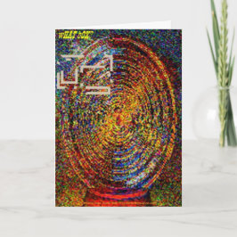 Van Gogh, der außerhalb des Kastens denkt Karte
