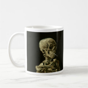 Van Gogh, der Skeleton Kaffee-Tasse raucht Kaffeetasse
