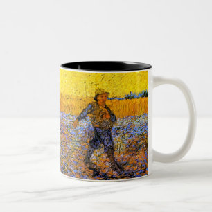 Van Gogh: Der Sower Zweifarbige Tasse