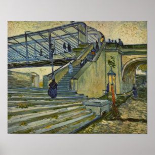 Van Gogh - die Brücke bei Trinquetaille Poster