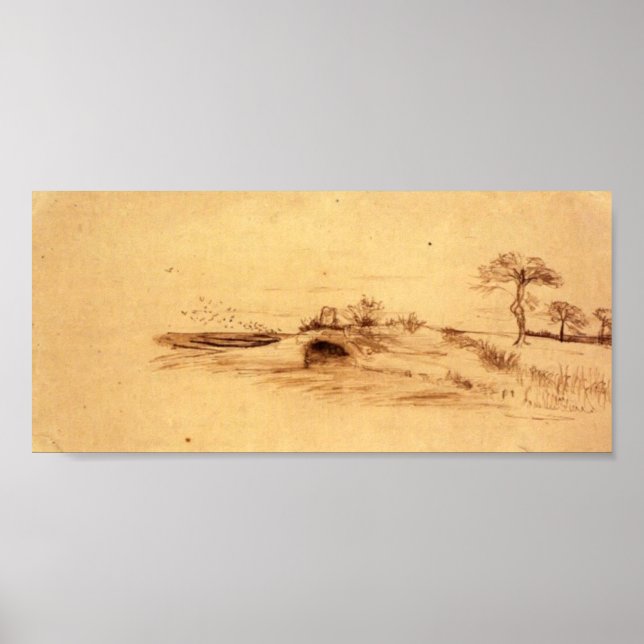 Van Gogh - Die Höhle von Machpelah Poster (Vorne)