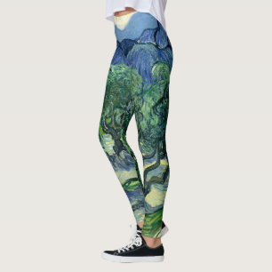 Van Gogh Die Olivenbäume Landschaftsgemälde Leggings