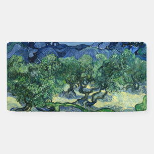 Van Gogh Die Olivenbäume Landschaftsmalerei Banner