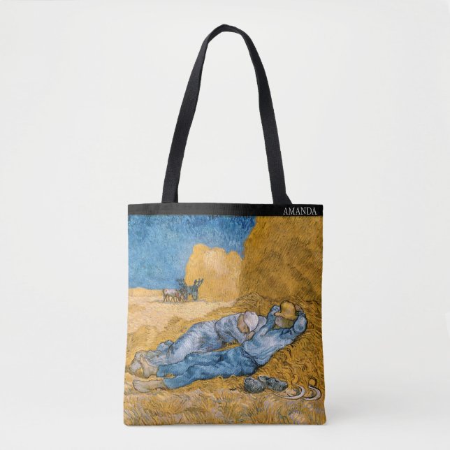 Van Gogh – Die Siesta – Personalisiert  (Vorderseite)