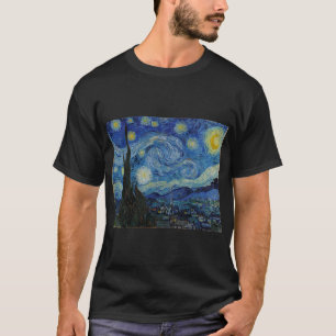 Van Gogh die Starry Night T-Shirt