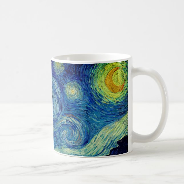 Van Gogh - Die Sternennacht Kaffeetasse (Rechts)