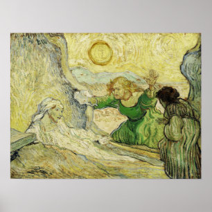 Van Gogh - Die Zunahme von Lazarus (nach Rembrandt Poster