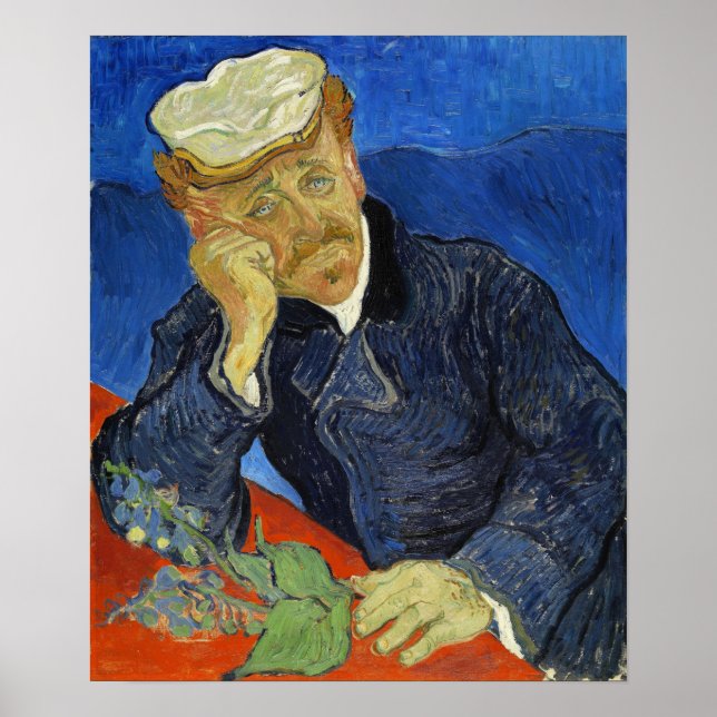 Van Gogh - Dr. Paul Gachet Poster (Vorne)