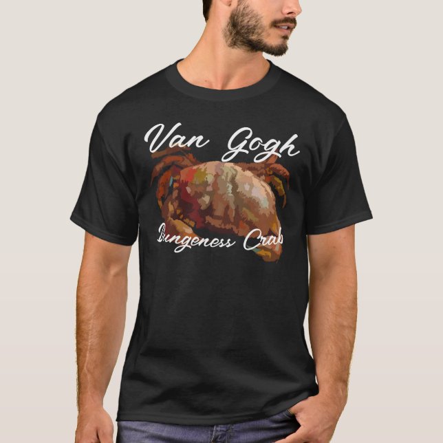 Van Gogh Dungeness Crab 2032 2033 2034 2035 T-Shirt (Vorderseite)