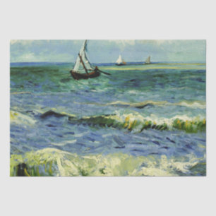 Van Gogh - ein Fischerboot auf See, Seidenpapier