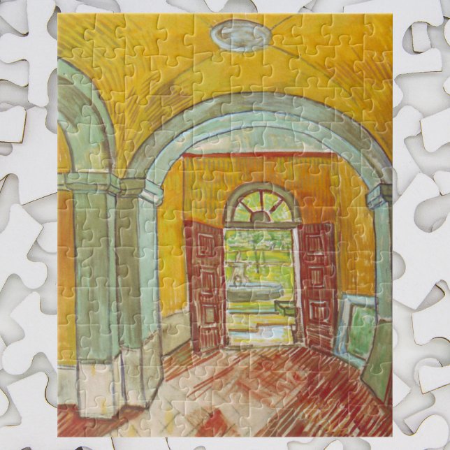 Van Gogh Eingang Hall of Saint Paul Hospital Puzzle (Von Creator hochgeladen)