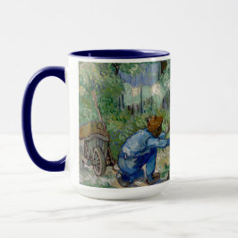 Van Gogh "Erste Schritte" Gemälde Tasse