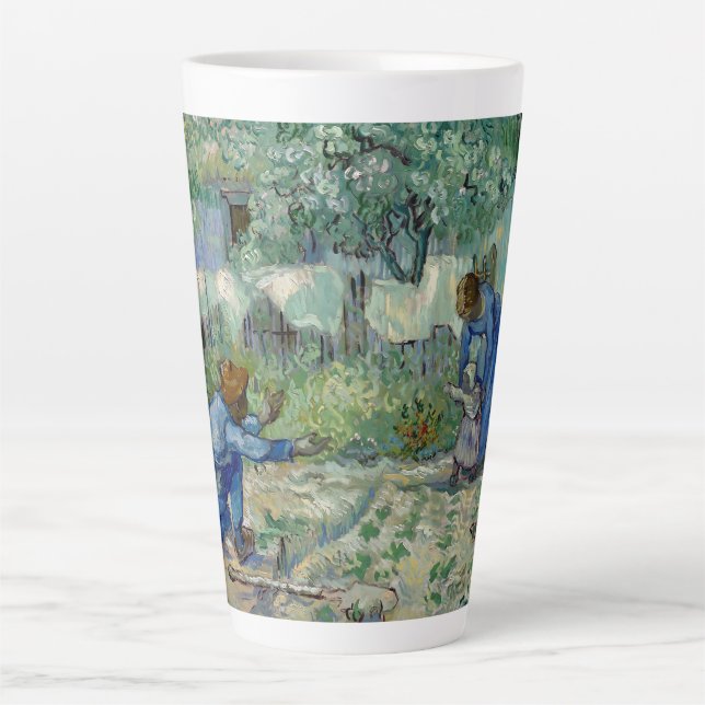 Van Gogh Erste Schritte Tasse (Vorderseite)