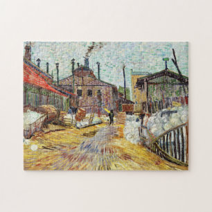 Van Gogh Factory Arnieres Painting Puzzle
