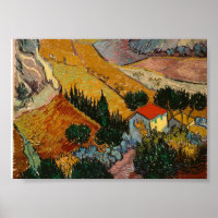 Van Gogh Famous Painting House und Plowman