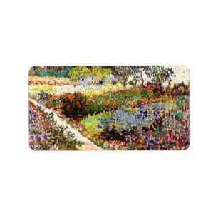 Van Gogh Fantastische Bergwelten am Arles Frische Adressaufkleber